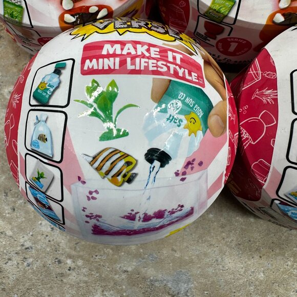 Lot 25 MGA'S Mini Verse Make It Mini Lifestyle Series 1 Collectable Toy Sealed - Picture 3 of 16